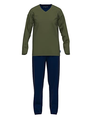 TOM TAILOR 71112 Nevada Pyjama 2er Pack Dark Green 56 von TOM TAILOR