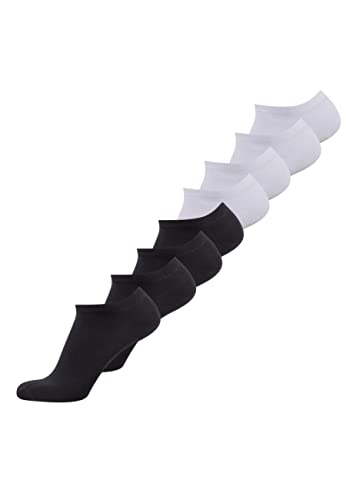 TOM TAILOR 8 Paar Sneaker Socks Herren Damen invisible Strümpfe Socken Füsslinge, SockSizes:35-38 von TOM TAILOR