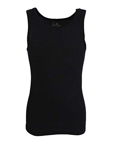 TOM TAILOR 8602 Tank Top 8er Pack Black L von TOM TAILOR