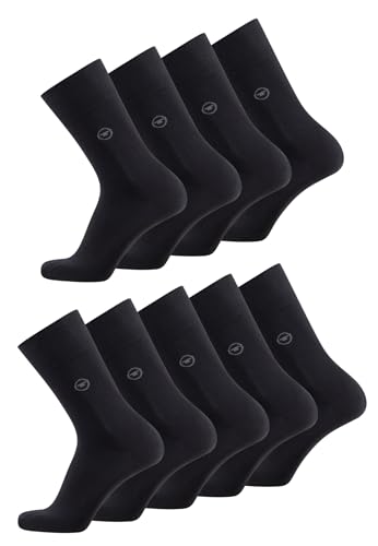 TOM TAILOR 9er Pack Men Basic Strumpf Größe 39-46 anthrazit grau Mehrpack Strümpfe Socken Sparpack, SockSizes:39-42 von TOM TAILOR