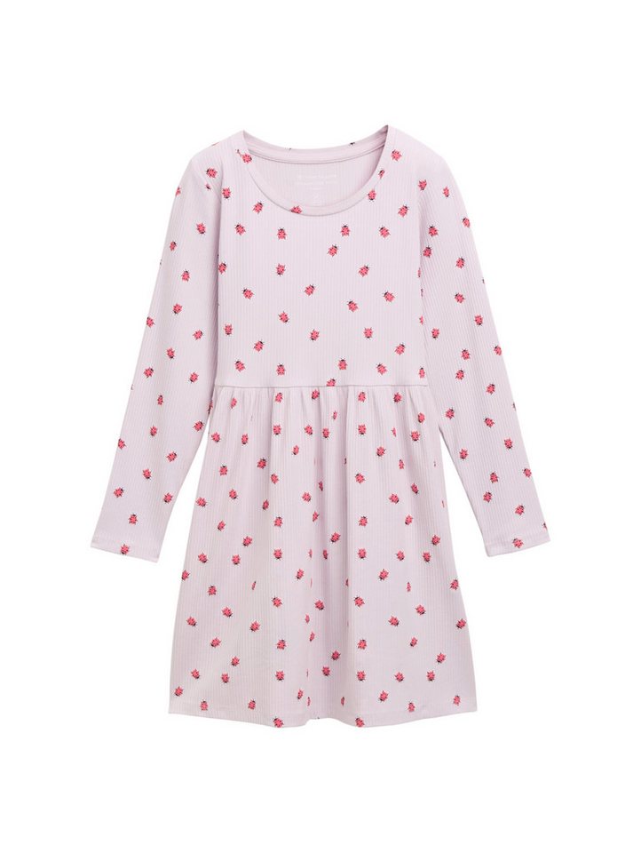 TOM TAILOR A-Linien-Kleid mit All-Over Print von TOM TAILOR
