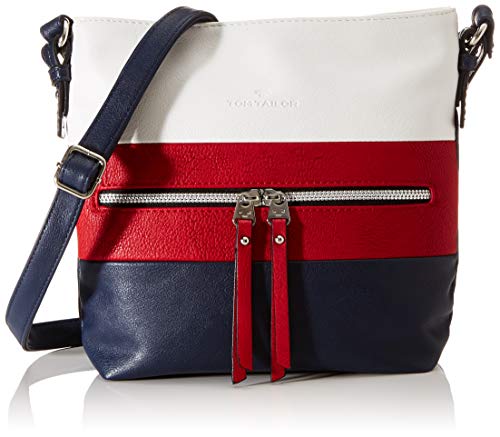 TOM TAILOR Ellen Damen Umhängetasche Crossbody Bag Mittelgroß Blau von TOM TAILOR