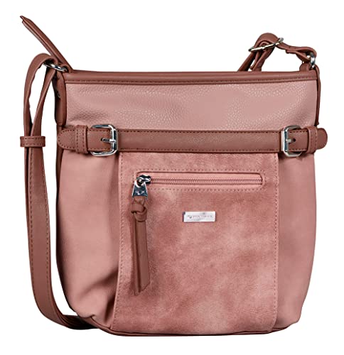 TOM TAILOR Juna Damen Umhängetasche Crossbody Bag Klein Rosa von TOM TAILOR