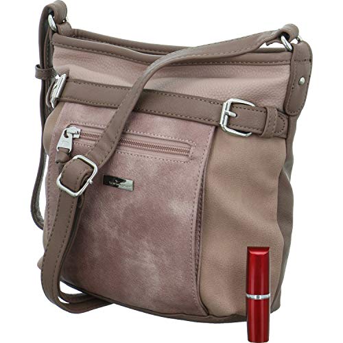 TOM TAILOR Juna Damen Umhängetasche Crossbody Bag Klein Rosa von TOM TAILOR