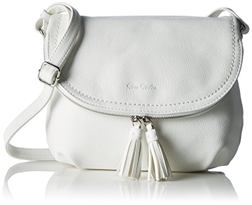 TOM TAILOR Lari Damen Umhängetasche Crossbody Bag Mittelgroß Weiß von TOM TAILOR