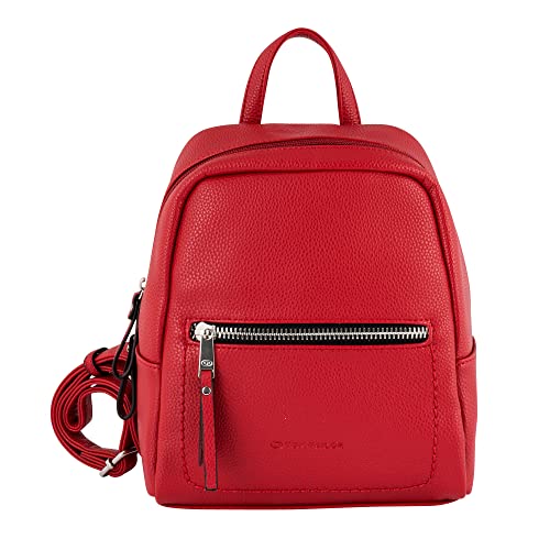 TOM TAILOR Tinna Damen Rucksack Backpack, 8 L Rot von TOM TAILOR