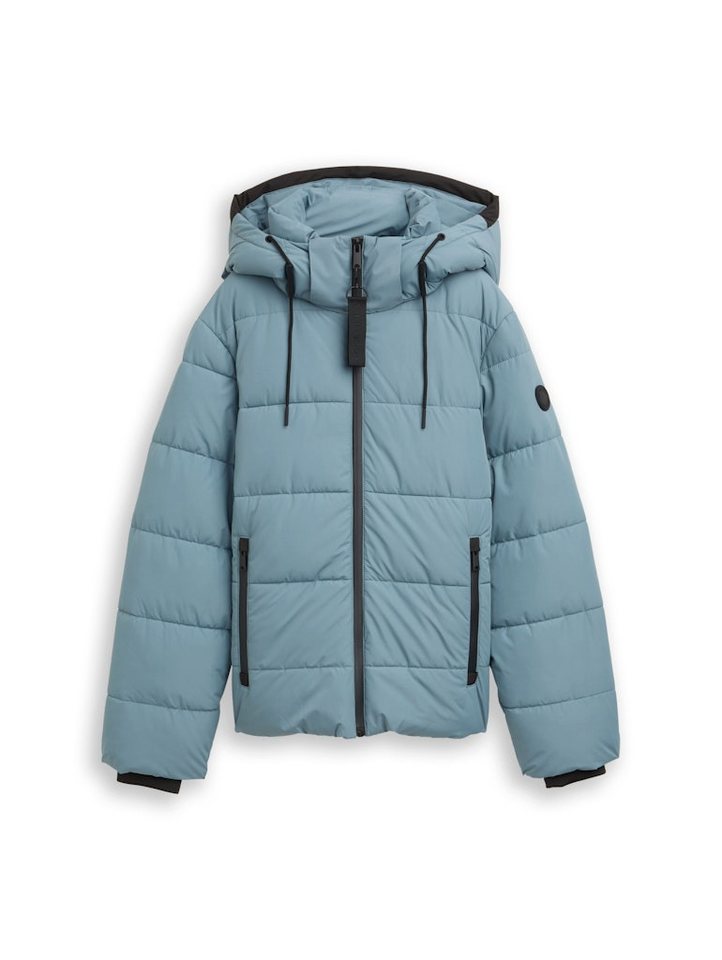 TOM TAILOR Winterjacke Steppjacke Wasserabweisendes, gesteppte Design mit Logo-Badge von TOM TAILOR
