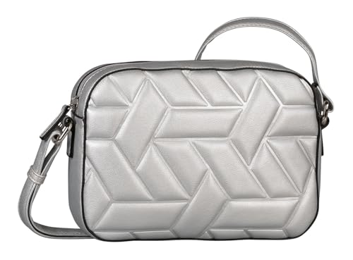 TOM TAILOR Amela Damen Umhängetasche Handtasche Mittelgroß Silber von TOM TAILOR