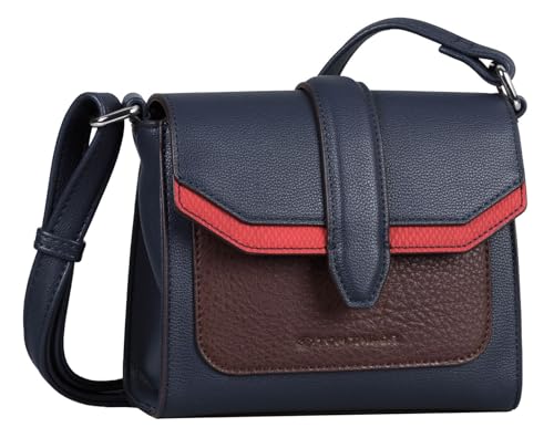 TOM TAILOR- Amely, Damen, Umhängetasche ohne Reißverschluss, S, Blau, 18x9x14,5 cm von TOM TAILOR