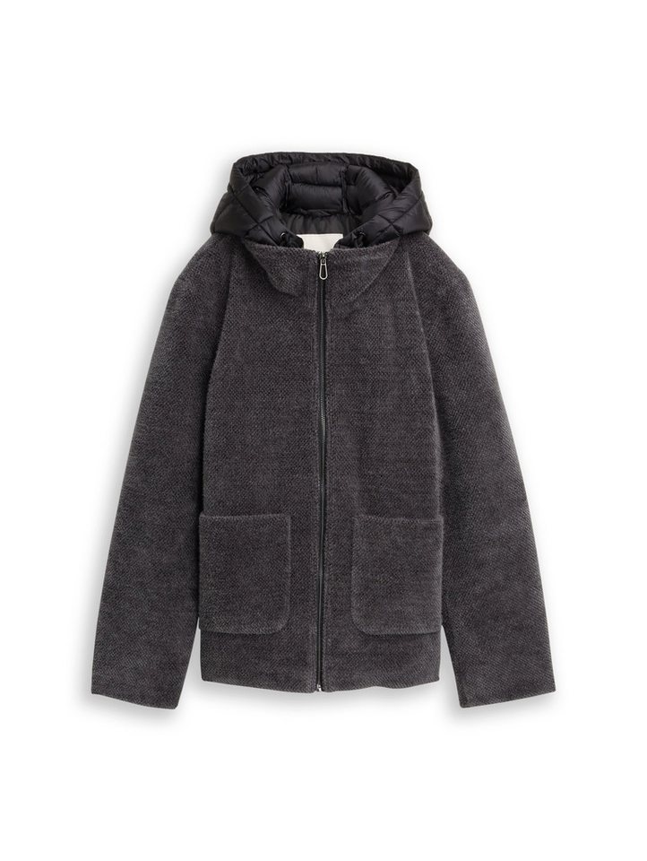 TOM TAILOR Anorak Hybrid Jacke mit Stepp-Einsatz von TOM TAILOR