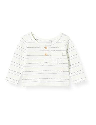 Tom Tailor Baby-Jungen Langarmshirt T-Shirt, y/d Stripe|Multicolored, 74 von TOM TAILOR
