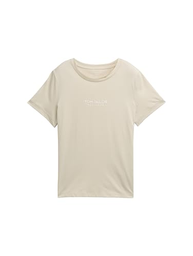 TOM TAILOR Basic Top mit Bio-Baumwolle, Berry Red, XXL von TOM TAILOR