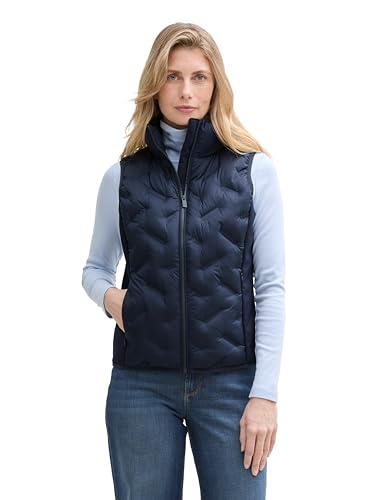 TOM TAILOR Blouson Jacke mit Kapuze im Stehkragen, Black, XS TOM TAILOR Blouson Jacke mit Kapuze im Stehkragen, Black, XS von TOM TAILOR