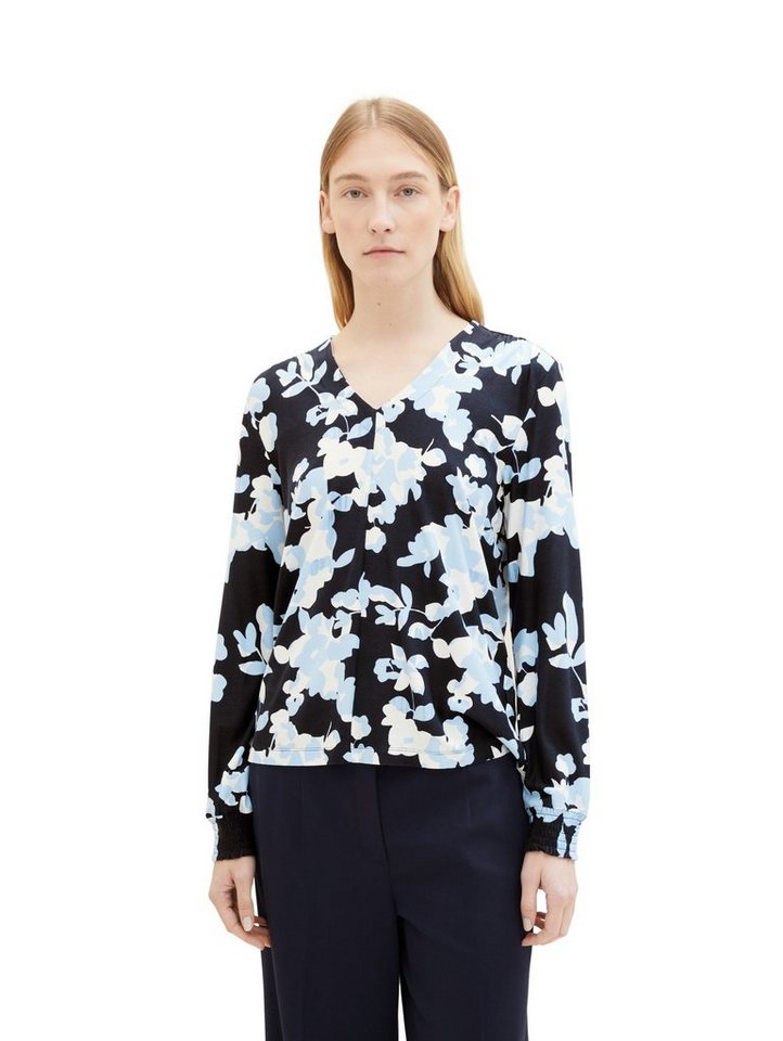 TOM TAILOR Blusenshirt mit Allover-Print von TOM TAILOR