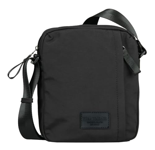 TOM TAILOR Boston Herren Umhängetasche Crossbody Bag Klein Schwarz von TOM TAILOR