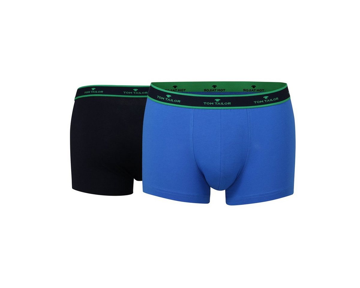 TOM TAILOR Boxer Herren Pants 2er Pack - Short, Logobund, Uni von TOM TAILOR