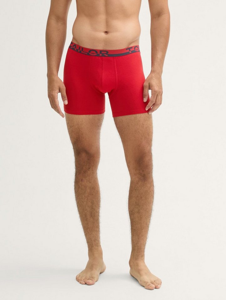 TOM TAILOR Boxershorts Mittellange Boxershorts im 2er-Pack (im Doppelpack) von TOM TAILOR