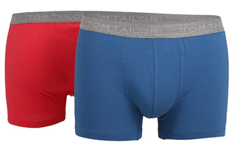 TOM TAILOR Boxershorts Doppelpack Herren Pants (2-St) eng anliegend von TOM TAILOR