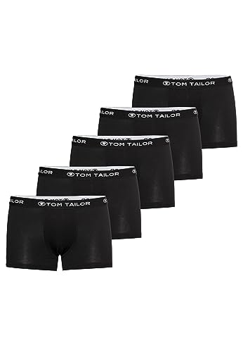 TOM TAILOR Boxershorts Herren 5er Pack Unterhosen – Herrenunterwäsche Gr. S - 3XL (schwarz-dunkel) 4 TOM TAILOR Boxershorts Herren 5er Pack Unterhosen – Herrenunterwäsche Gr. S - 3XL (schwarz-dunkel) 4 von TOM TAILOR