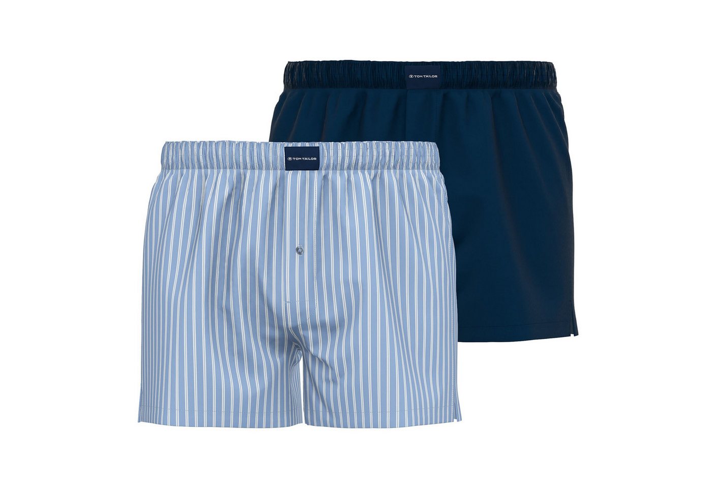 TOM TAILOR Boxershorts Herren Web-Boxershorts 2er Pack Baumwolle (Packung, 2er Pack) von TOM TAILOR