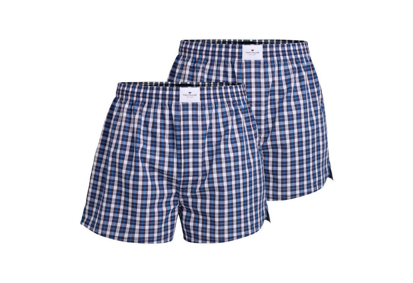 TOM TAILOR Boxershorts Herren Web-Boxershorts 2er Pack Baumwolle (Packung, 2er Pack) TOM TAILOR Boxershorts Herren Web-Boxershorts 2er Pack Baumwolle (Packung, 2er Pack) von TOM TAILOR