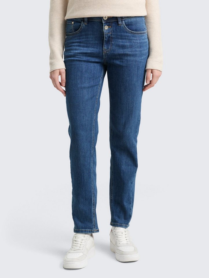 TOM TAILOR Boyfriend-Jeans Jeanshosen TTADEVA BOYFRIEND Jeans mit Stretch von TOM TAILOR