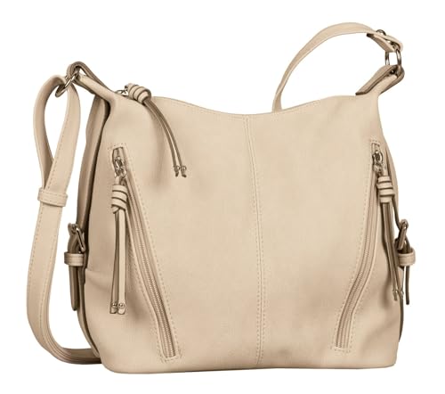 TOM TAILOR Caia Damen Umhängetasche Crossbody Bag Mittelgroß Weiß von TOM TAILOR