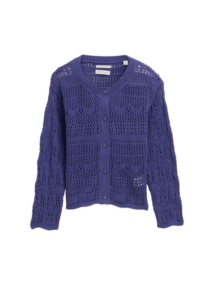TOM TAILOR Cardigan Pullover & Strickjacken Cardigan mit Lochmuster von TOM TAILOR