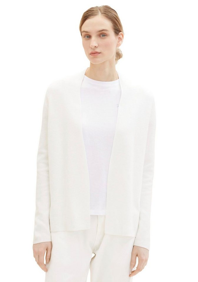 TOM TAILOR Cardigan mit feiner Struktur von TOM TAILOR
