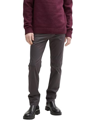 TOM TAILOR Chino Hose mit Leinenanteil, Smokey Olive Green, 31/30 TOM TAILOR Chino Hose mit Leinenanteil, Smokey Olive Green, 31/30 von TOM TAILOR