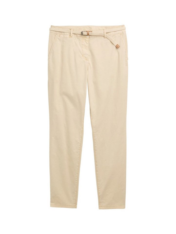 TOM TAILOR Chinos Tom Tailor chino slim summer beige von TOM TAILOR