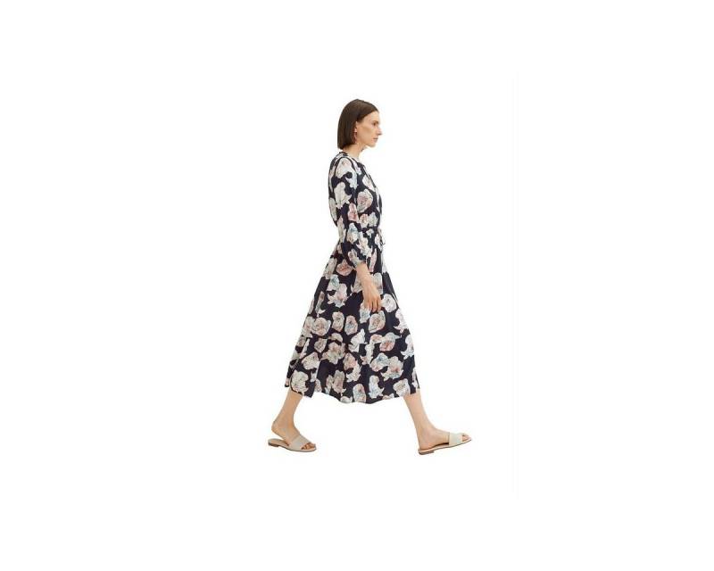TOM TAILOR Cocktailkleid Cocktailkleid für Damen in tiedyeflower (1-tlg) von TOM TAILOR
