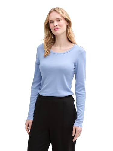 TOM TAILOR Comfort Straight Jeans, Clean Dark Stone Blue Denim, 30/32 von TOM TAILOR