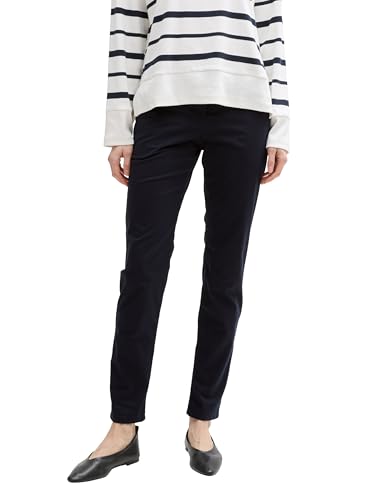 TOM TAILOR Cropped Straight Leg Hose, Sky Captain Blue, 34/28 von TOM TAILOR