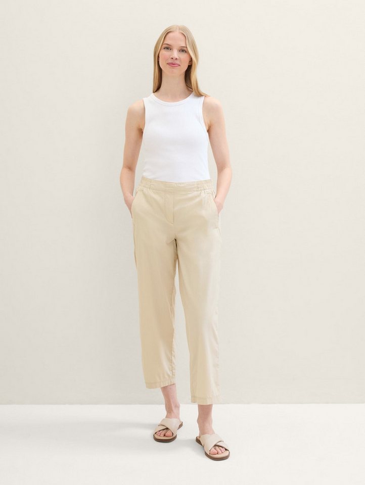 TOM TAILOR Culotte Loose Fit Hose mit TENCEL™ Lyocell von TOM TAILOR