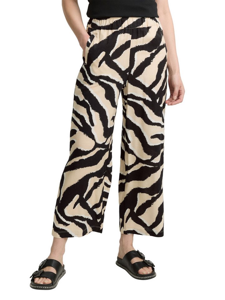 TOM TAILOR Culotte Sommerhose mit All-Over Print von TOM TAILOR
