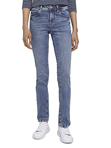 TOM TAILOR Damen Alexa Straight Jeans, 27/32 EU von TOM TAILOR