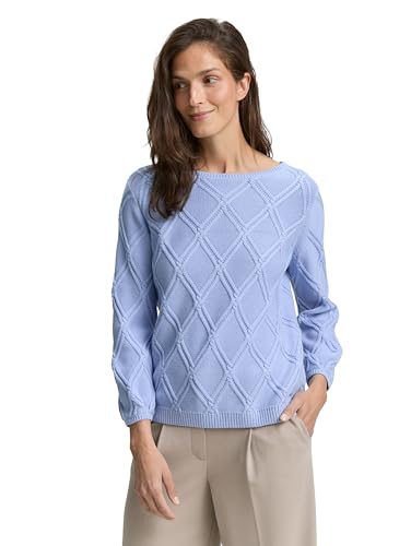 TOM TAILOR Damen 1030922 Pullover, 11486-Brunnera Blue, XS TOM TAILOR Damen 1030922 Pullover, 11486-Brunnera Blue, XS von TOM TAILOR