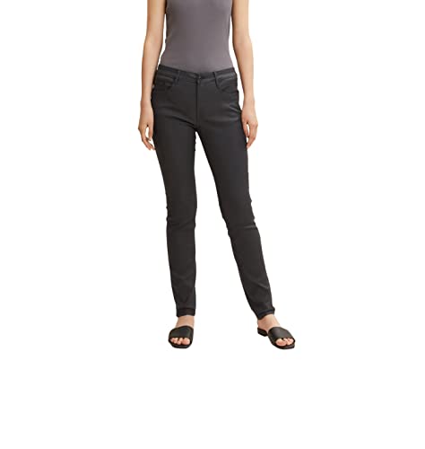 TOM TAILOR Damen Alexa Slim Jeans mit Coating-Effekt von TOM TAILOR