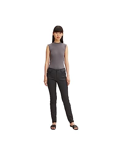 TOM TAILOR Damen Alexa Slim Jeans mit Coating-Effekt von TOM TAILOR