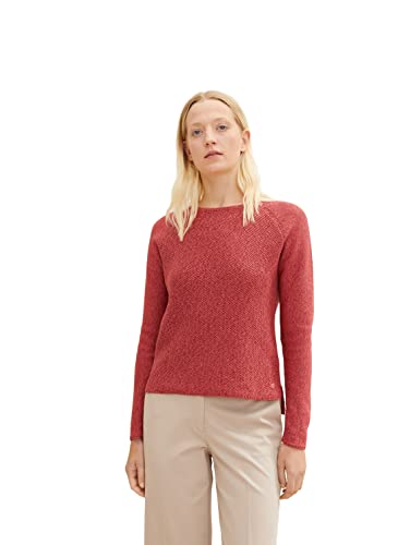 TOM TAILOR Damen 1035095 Pullover, 11183-Cozy Pink, XXL von TOM TAILOR