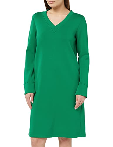 TOM TAILOR Damen 1035222 Basic Kleid, 31032 - Vivid Leaf Green, 42 von TOM TAILOR