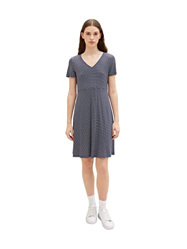 TOM TAILOR Damen Jersey Kleid mit Muster von TOM TAILOR