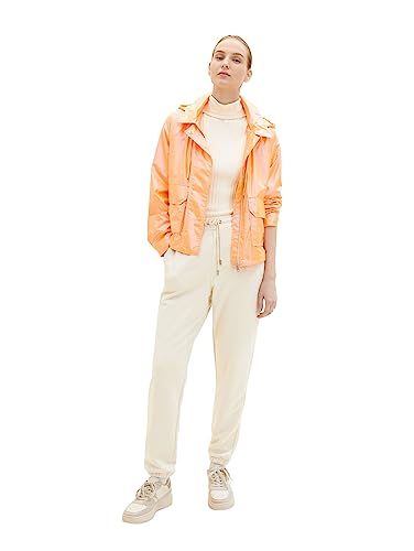 TOM TAILOR Damen 1035333 Lightwight Parka mit Kapuze, 31578 - Orange Pearl, 3XL von TOM TAILOR