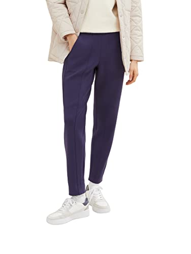 TOM TAILOR Damen 1035497 Loose Fit Hose, 11331 - Atlantic Ocean Blue, 44W / 28L von TOM TAILOR