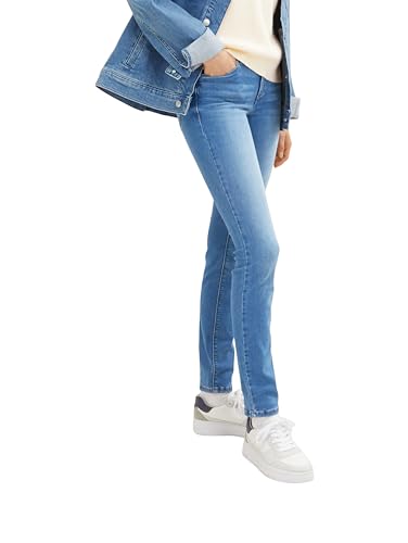 TOM TAILOR Damen 1035733 Alexa Skinny Jeans, 10281 - Mid Stone Wash Denim, 27W / 32L von TOM TAILOR