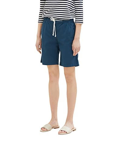 TOM TAILOR Damen 1036631 Bermuda Shorts, 11758 - Midnight Sail, 32 TOM TAILOR Damen 1036631 Bermuda Shorts, 11758 - Midnight Sail, 32 von TOM TAILOR