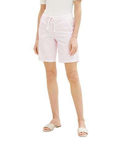 TOM TAILOR Damen 1036631 Bermuda Shorts, 31651 - Breeze Rose, 36 von TOM TAILOR