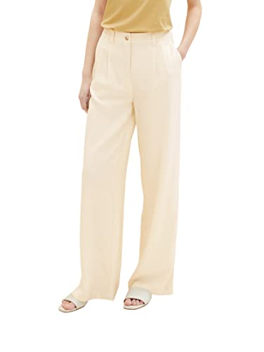 TOM TAILOR Damen 1036638 Hose, 31649 - Ivory Ecru, 32W / 32L von TOM TAILOR