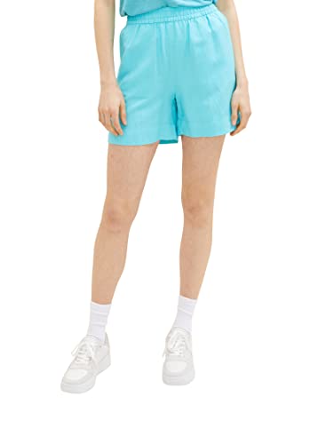 TOM TAILOR Damen 1036640 Bermuda Shorts, 26007 - Teal Radiance, 34 von TOM TAILOR